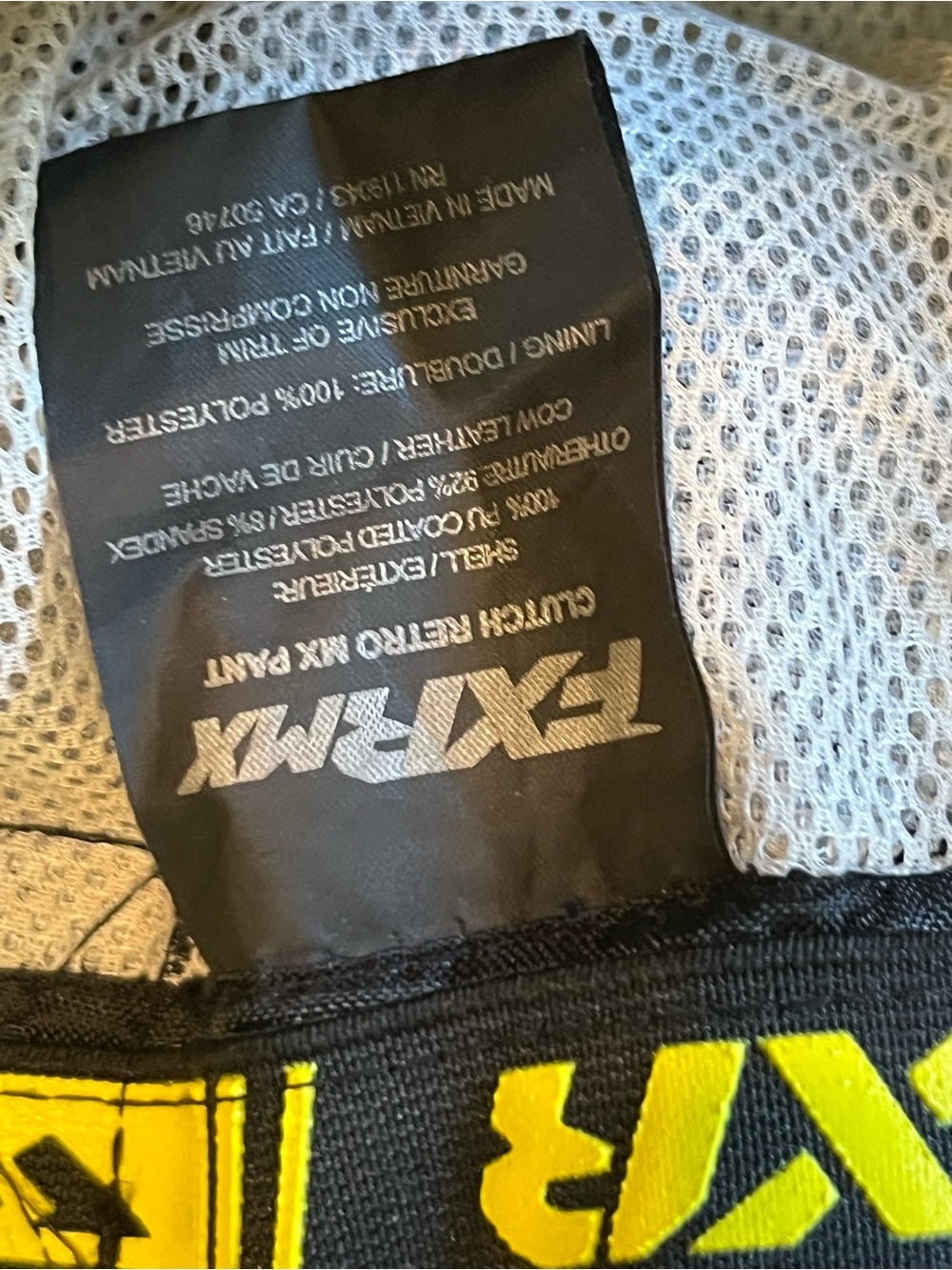 FXR Men's Factory Ride Motocross Racing Pants 30 - Picture 4 of 10